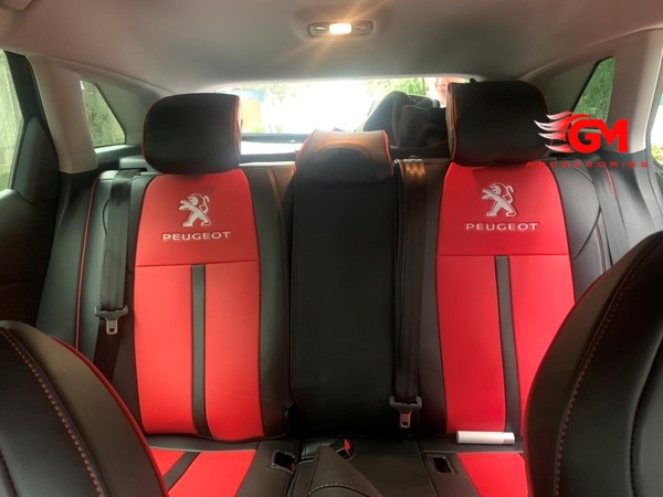 Áo ghế Peugeot 3008 và 5008 màu đỏ cuốn hút